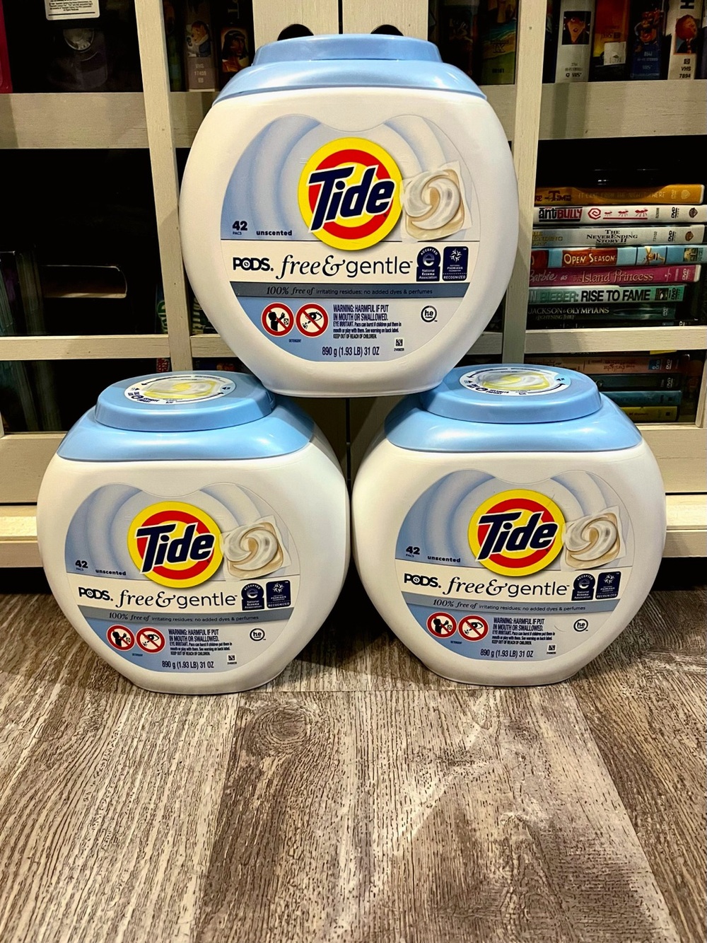 New Tide Pods Free & Gentle 42ct Laundry Detergent